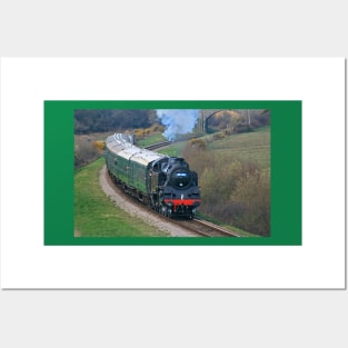 BR Standard Class 4, Swanage Railway, March 2019 Posters and Art